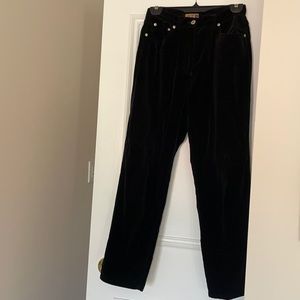 Vintage Ann Taylor black velvet pants